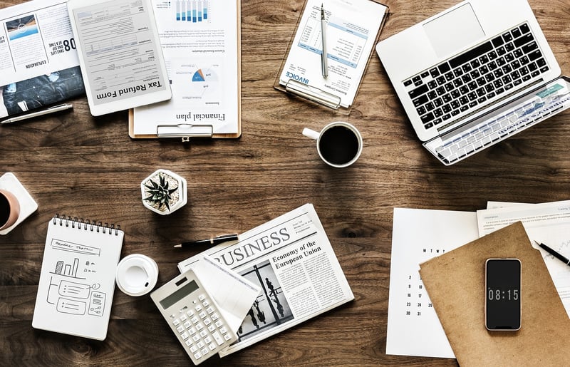 Organized workspace